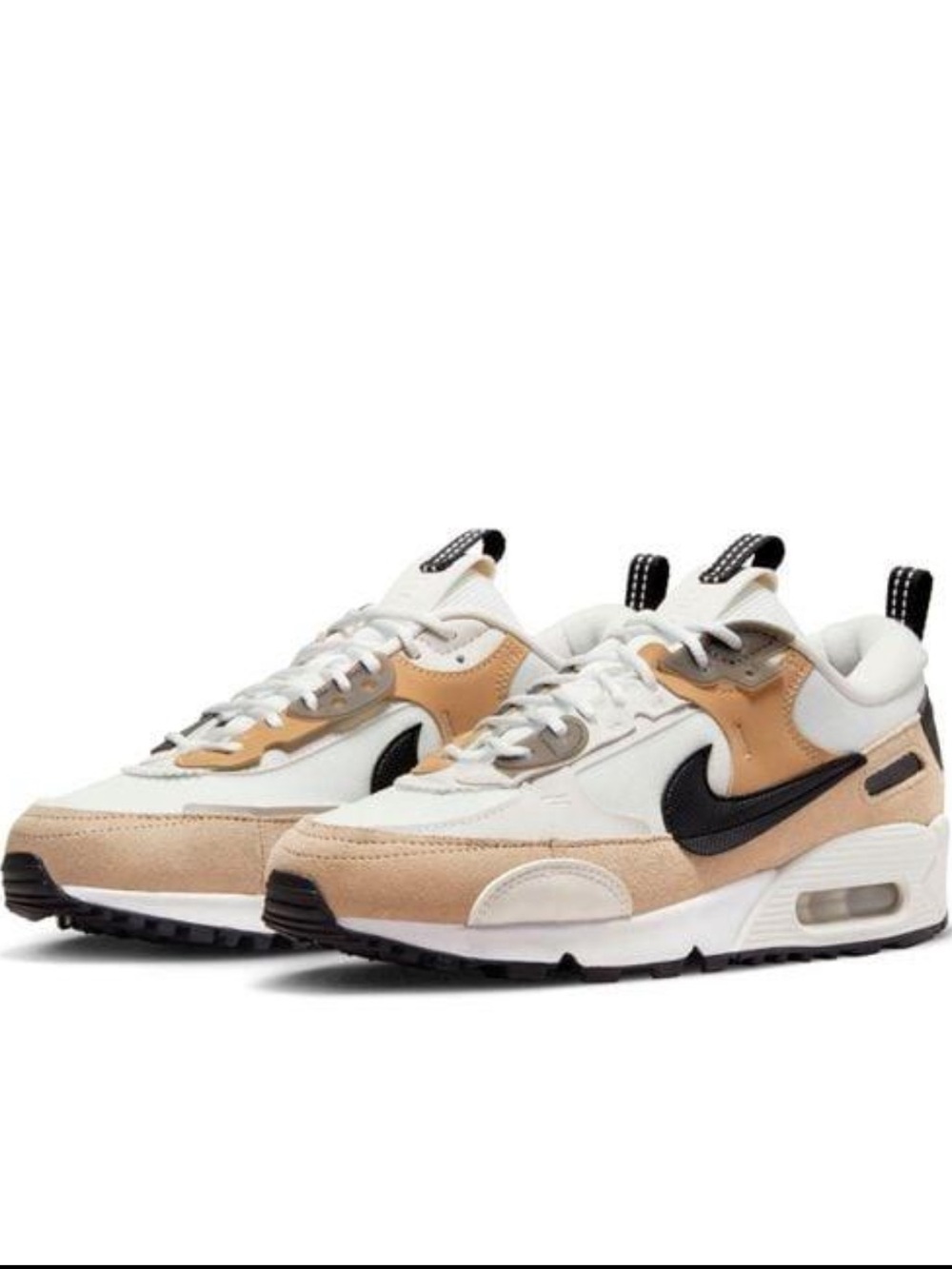 NWOB Nike Air Max 90 Futura Phantom Hemp Sanddrift Black | Never Worn